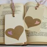 Kraft Heart Gift Tag Bookm..